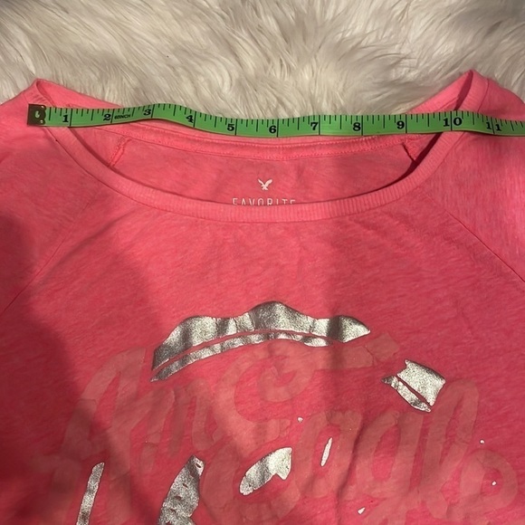 AMERICAN‎ Eagle Light Weight Pink Top - Picture 4 of 5